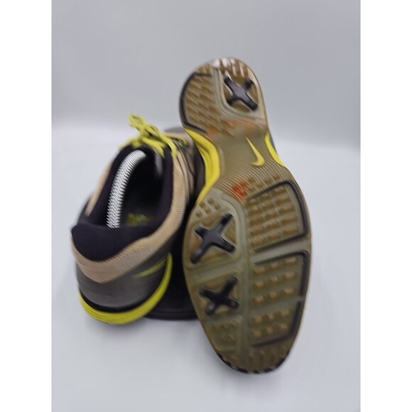 Nike Lunar Ascend II spikeless golf shoes in a Grey/Black/Venom Green Sz 8.5 main image 7